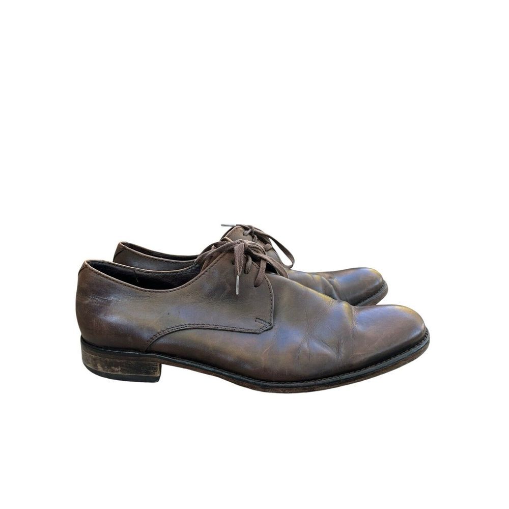 John Varvatos Oxford‎ Darby Lace up Dress Shoe Men's Brown, Size 9